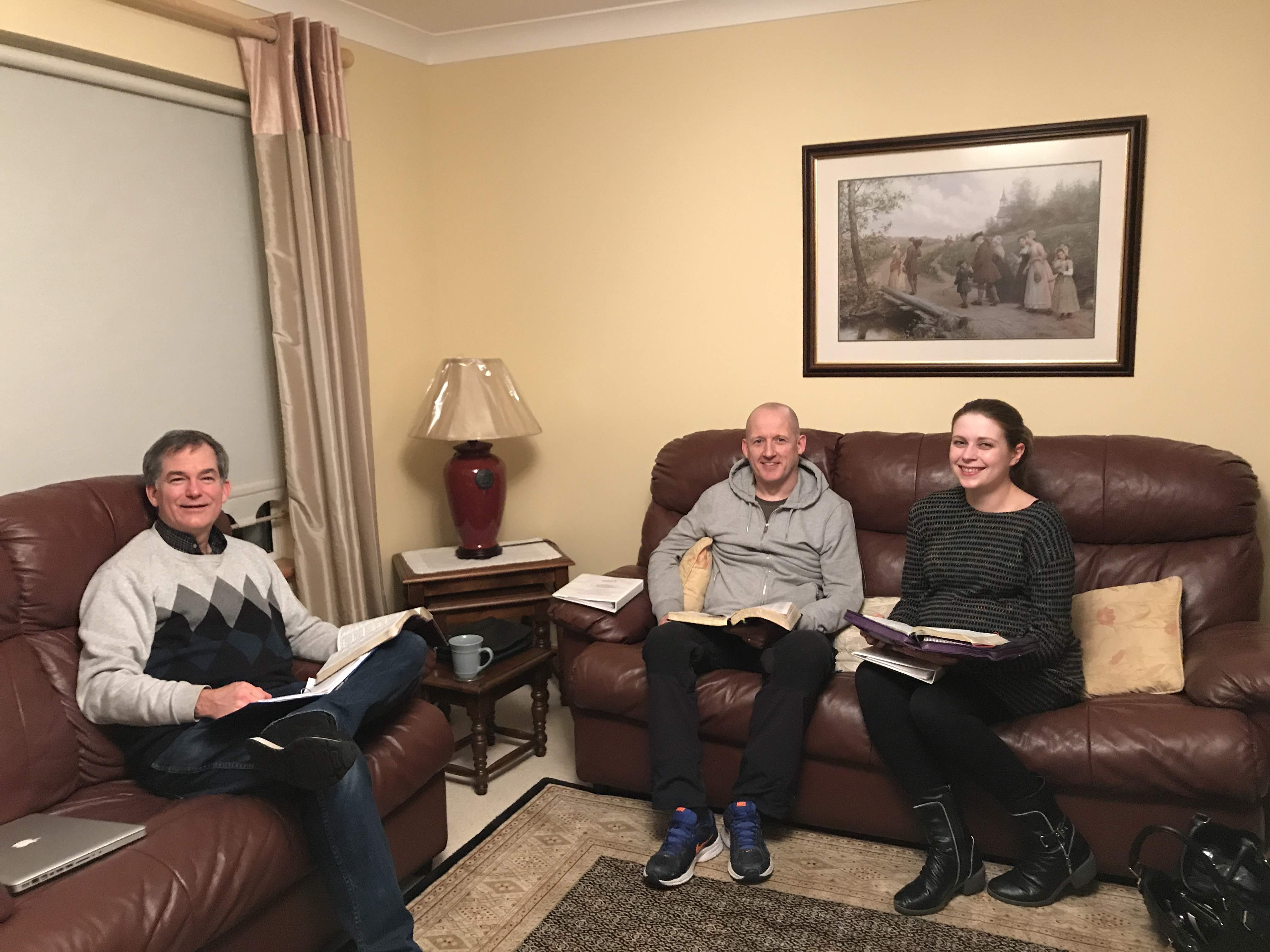Discipleship class in session