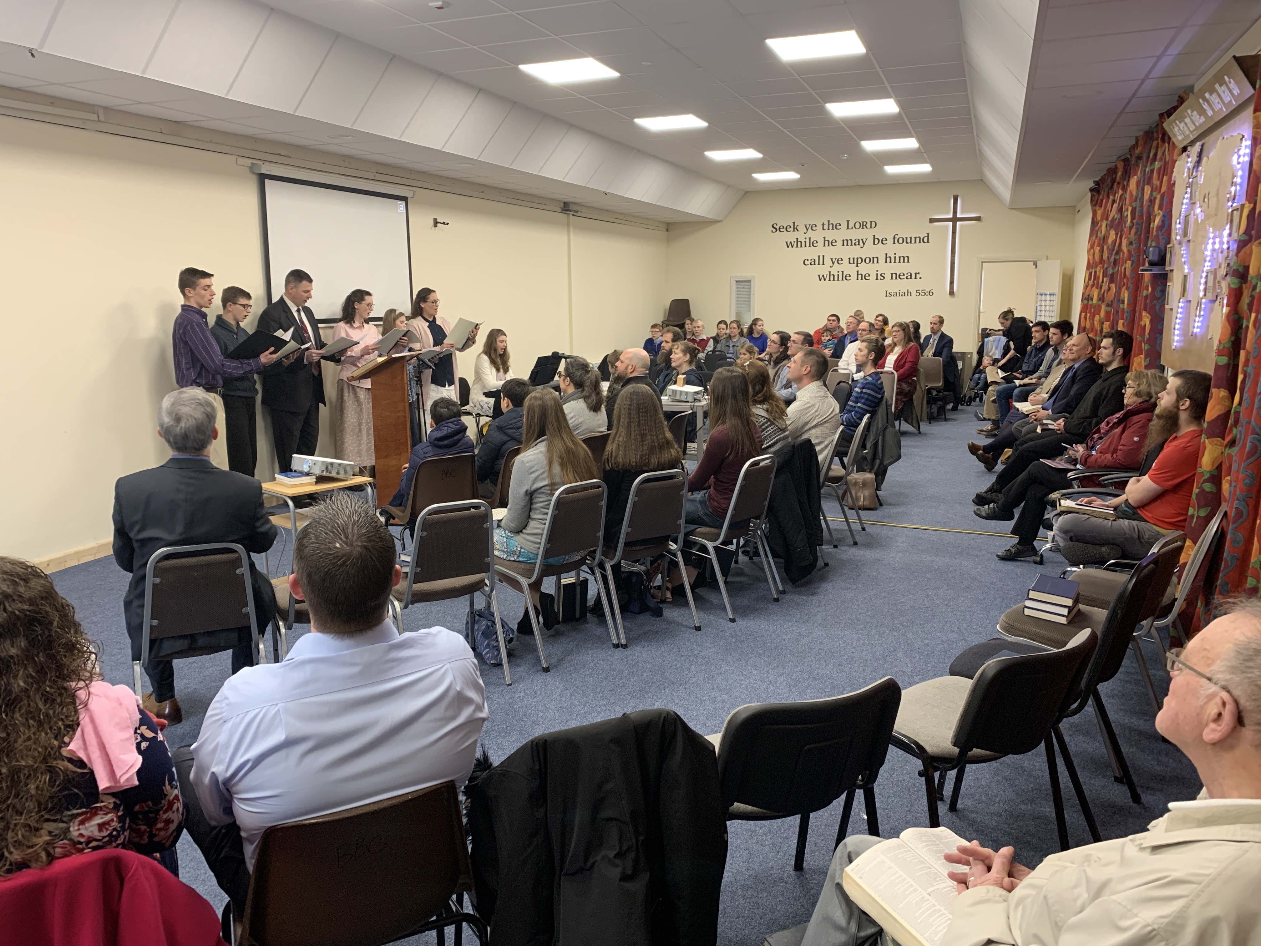 Church fellowship gathering