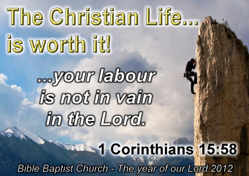 It's Worth It sermon series