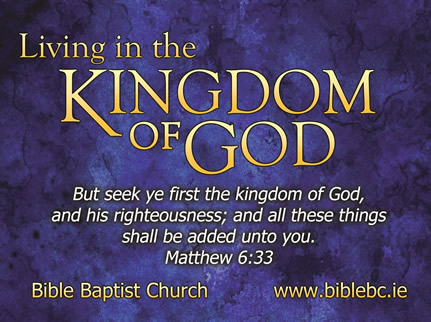 Living in the Kingdom of God sermon series