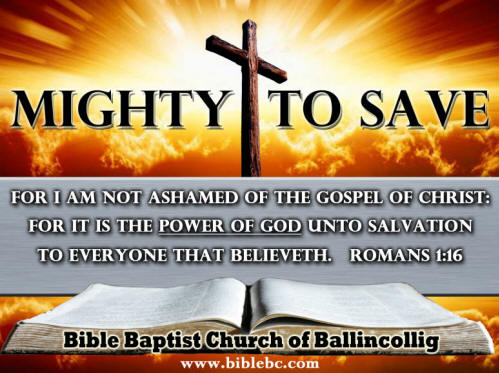 Mighty to Save sermon series