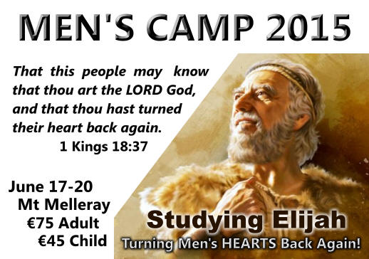 Men's Camp 2015 - Elijah