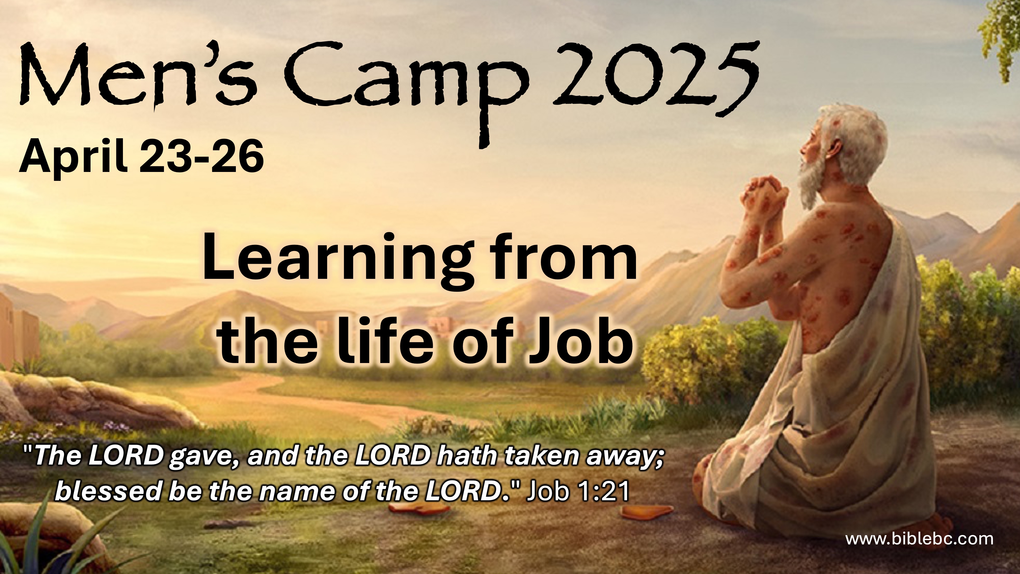 Men's Camp 2025 - Job