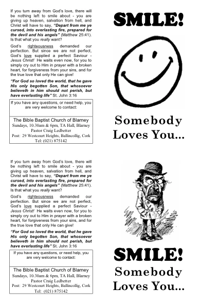 Cover of Smile tract